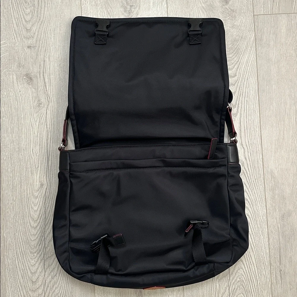 🖤 NEW MZ WALLACE Bleecker Messenger bag black crossbody bag straps nylon unisex